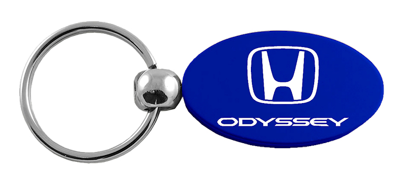 Odyssey Oval Key Fob - Blue