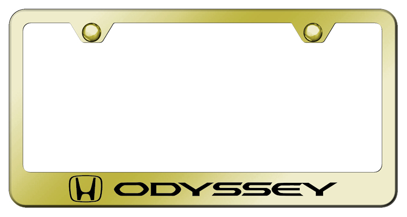 Odyssey Stainless Steel Frame - Laser Etched Gold