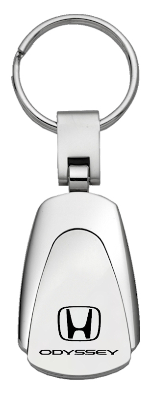 Odyssey Teardrop Key Fob - Silver