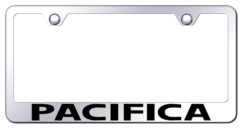 Pacifica Stainless Steel Frame - Laser Etched Mirrored