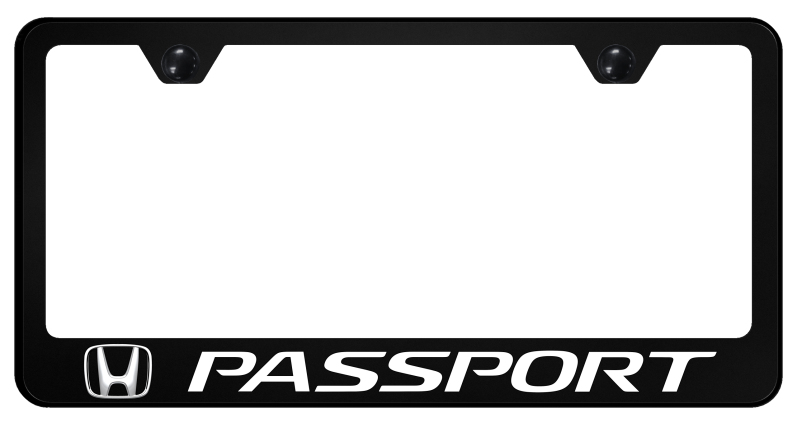 Passport PC Frame - UV Print on Black