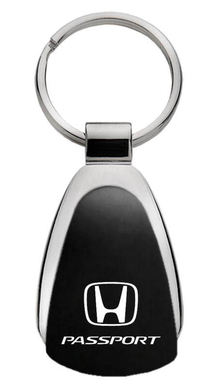 Passport Teardrop Key Fob - Black