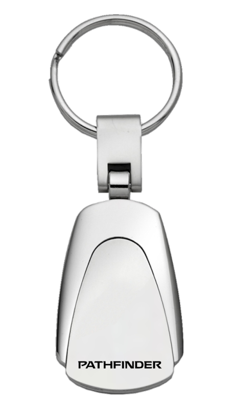 Pathfinder Teardrop Key Fob - Silver