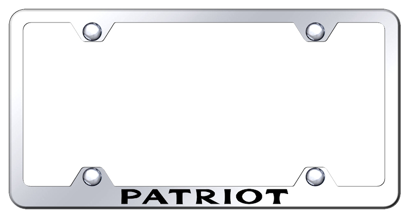 Patriot Steel Wide Body Frame - Laser Etched Mirrored