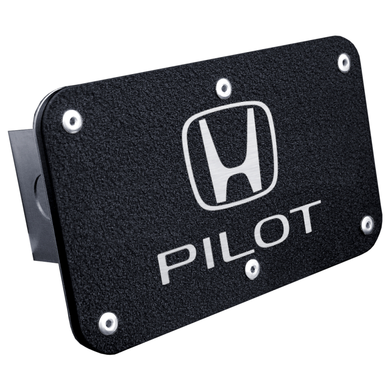Honda Pilot Class III Stainless Steel Hitch Plug - Hitch Finish:Rugged Black - Class III