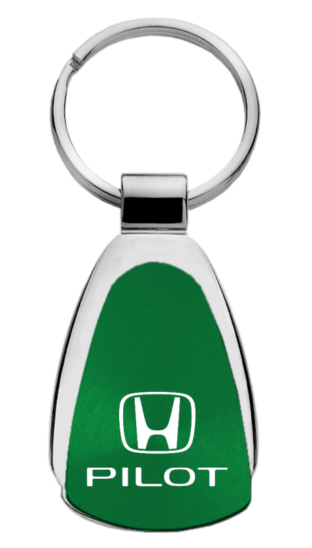 Pilot Teardrop Key Fob - Green