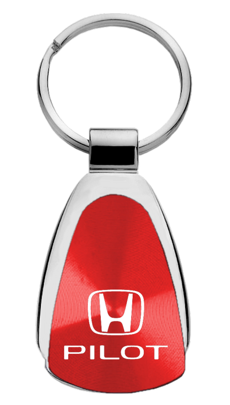 Pilot Teardrop Key Fob - Red
