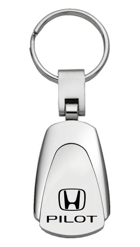 Pilot Teardrop Key Fob - Silver