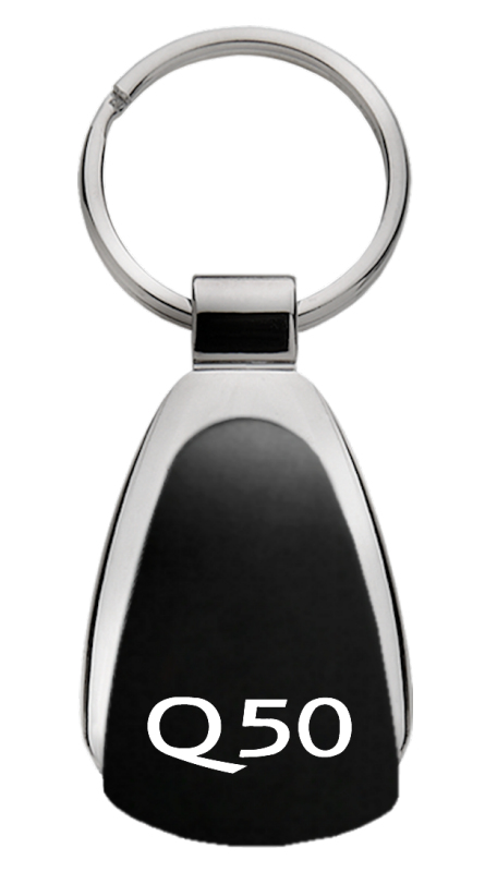 Q50 Teardrop Key Fob - Black