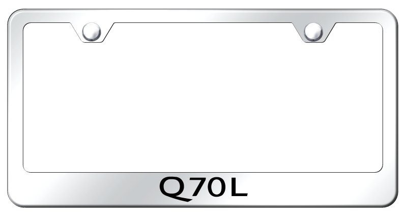 Q70L Stainless Steel Frame - Laser Etched Mirrored