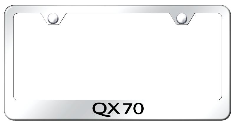 QX70 Stainless Steel Frame - Laser Etched Mirrored