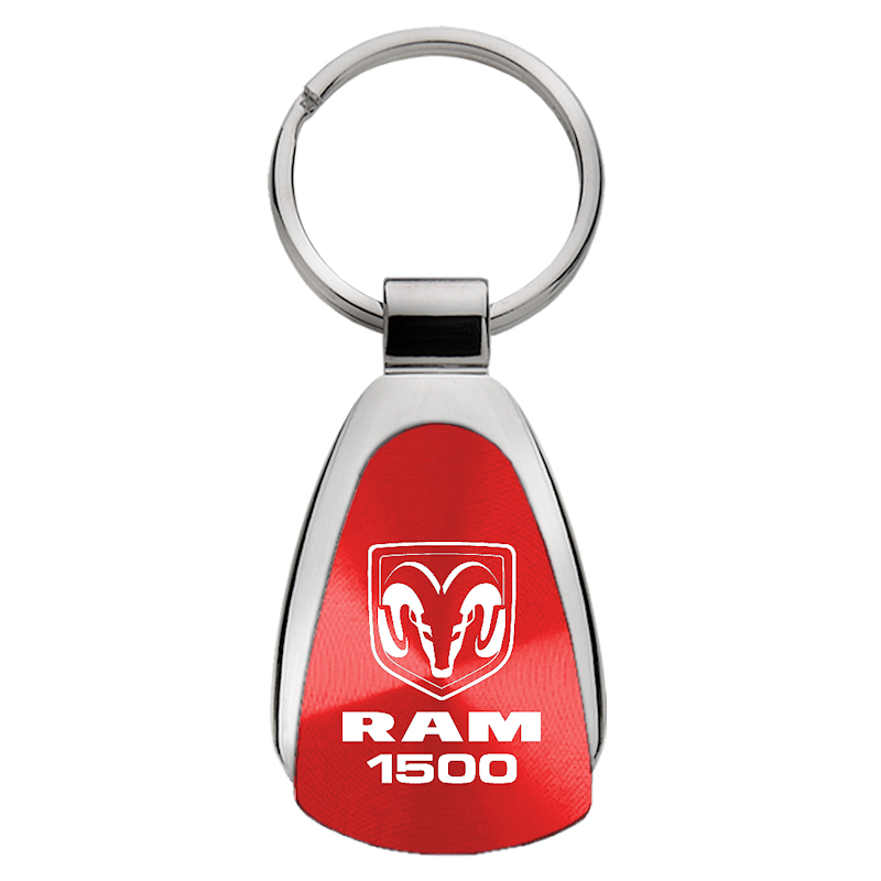 Ram 1500 Teardrop Key Fob - Red