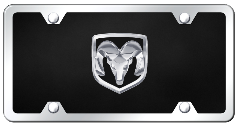 Ram OEM Acrylic Kit - Chrome on Black