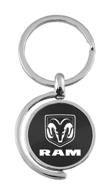 Ram Spinner Key Fob - Black