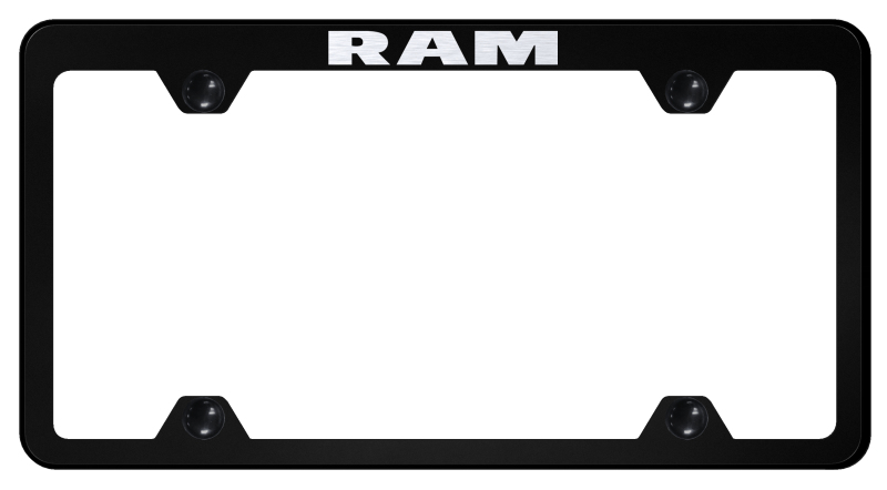 Ram Steel Truck Wide Body Frame - Laser Etched Black
