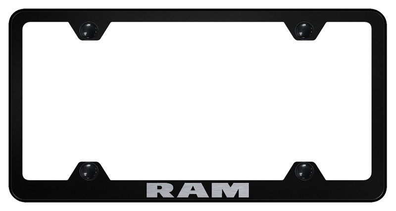 Ram Steel Wide Body Frame - Laser Etched Black
