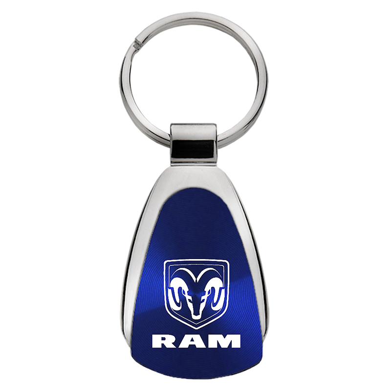 Ram Teardrop Key Fob - Blue