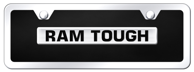 Ram Tough Name Acrylic Mini Kit - Chrome on Black