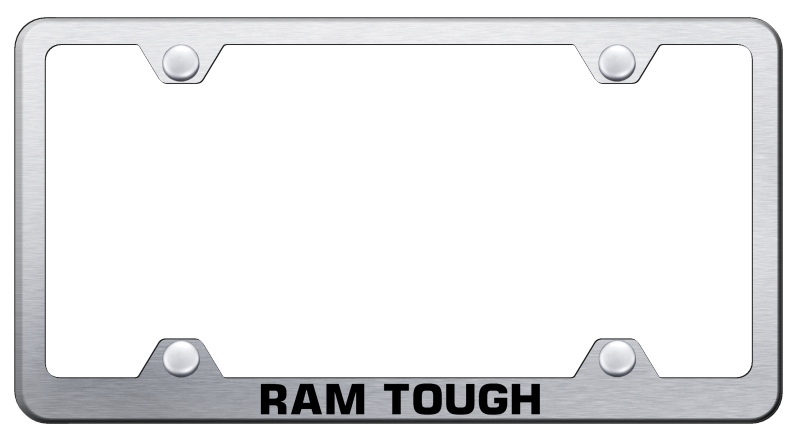 Ram Tough Steel Wide Body Frame - Laser Etched Brushed