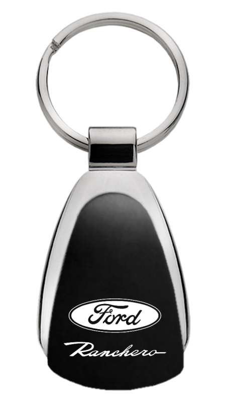Ranchero Teardrop Key Fob - Black