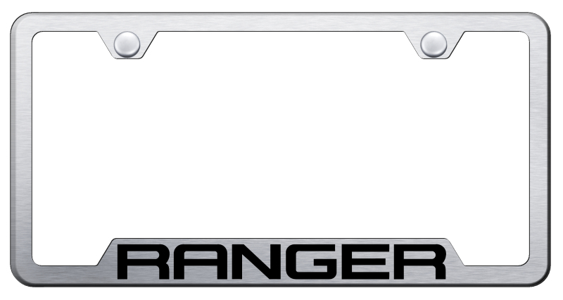 Ranger Cut-Out Frame - Laser Etched Brushed