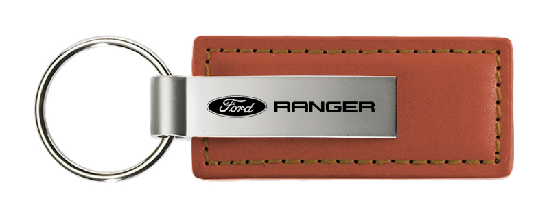 Ranger Leather Key Fob - Brown