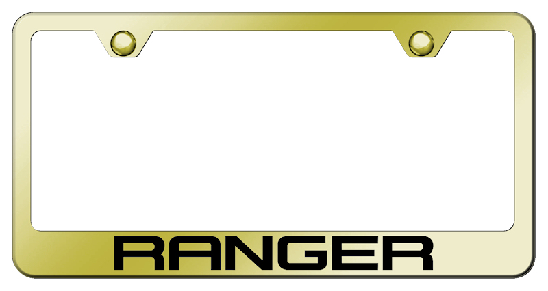 Ranger Stainless Steel Frame - Laser Etched Gold