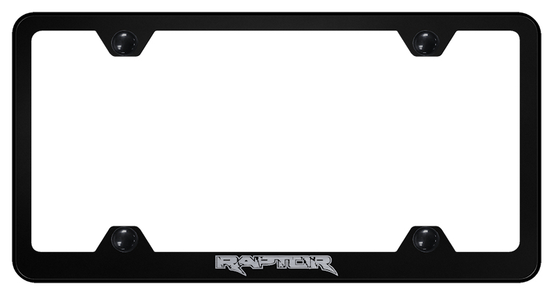 Raptor Steel Wide Body Frame - Laser Etched Black