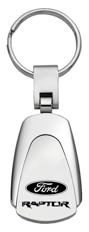 Raptor Teardrop Key Fob - Silver