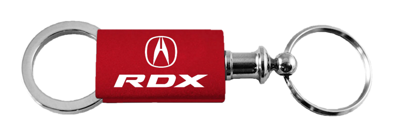 RDX Anodized Aluminum Valet Key Fob - Red