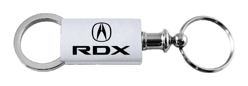 RDX Anodized Aluminum Valet Key Fob - Silver