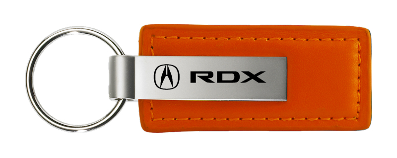 RDX Leather Key Fob - Orange