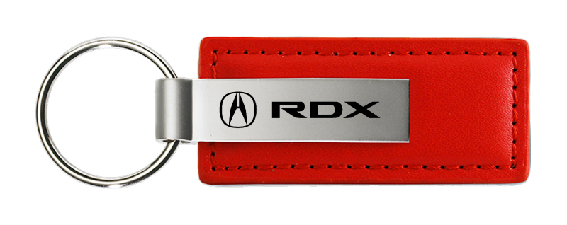 RDX Leather Key Fob - Red