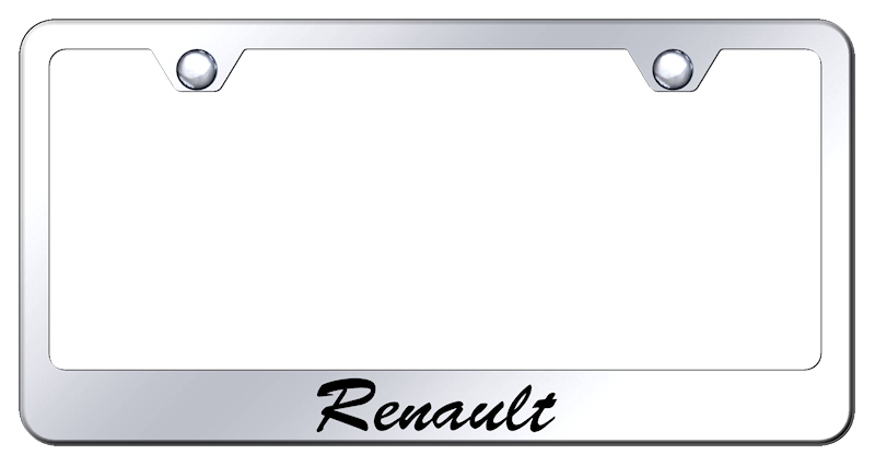Rendezvous Script Stainless Steel Frame - Etched Mirrored