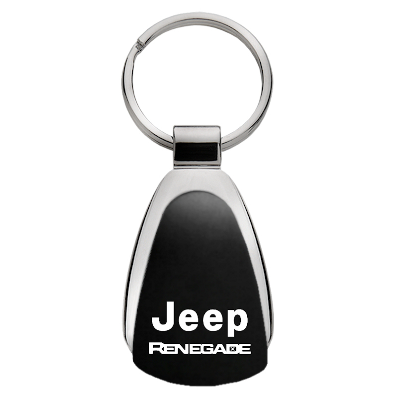 Renegade Teardrop Key Fob - Black