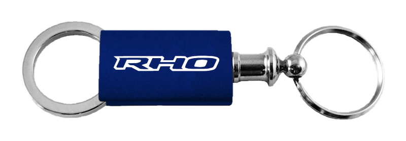 RHO Anodized Aluminum Valet Key Fob - Navy