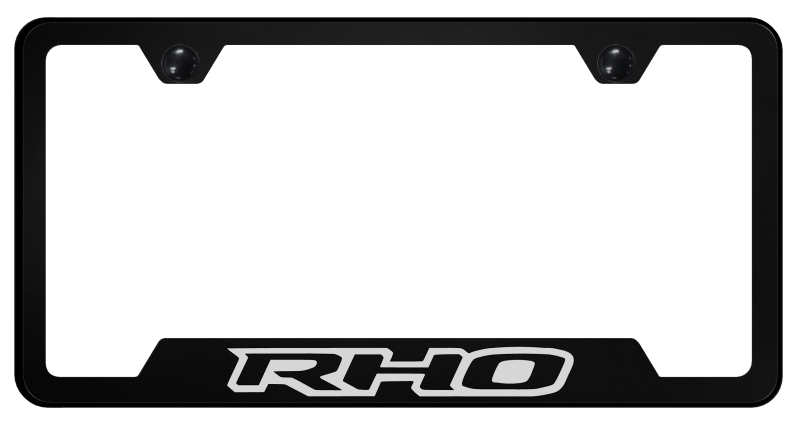 RHO Cut-Out Frame - UV Print on Black