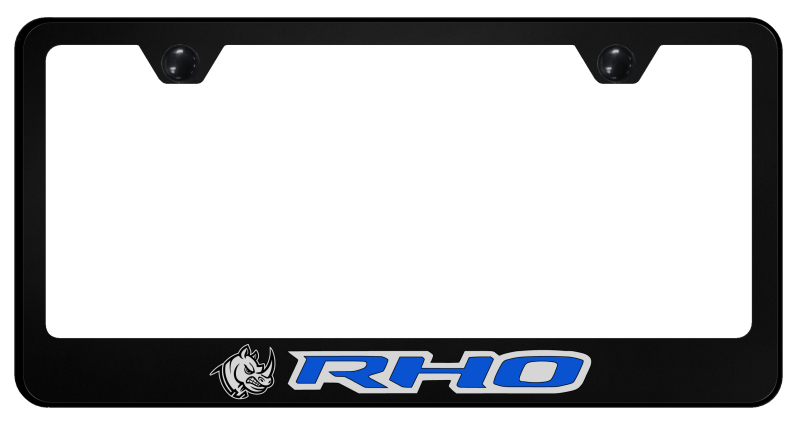 RHO Head Blue PC Frame - UV Print on Black