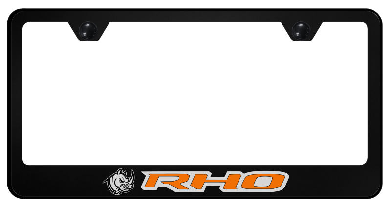 RHO Head Orange PC Frame - UV Print on Black