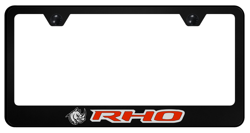 RHO Head Red Stainless Steel Frame - UV Print on Black