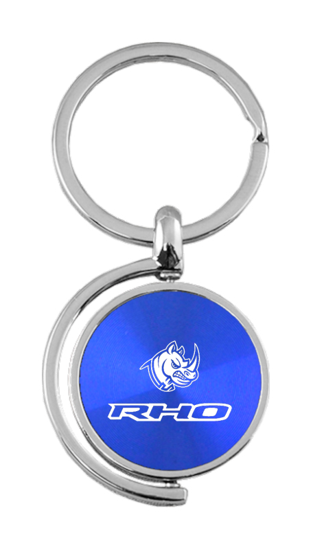RHO Head Spinner Key Fob - Blue