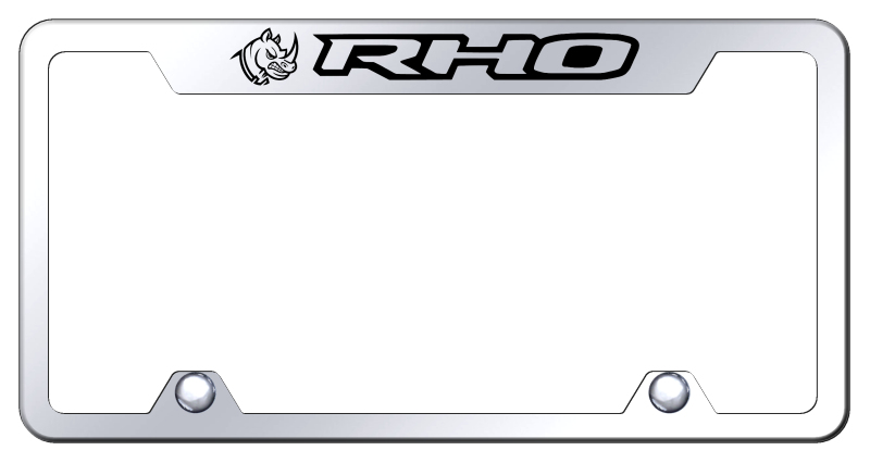 RHO Head Steel Truck Cut-Out Frame - Laser Etched Mirrored