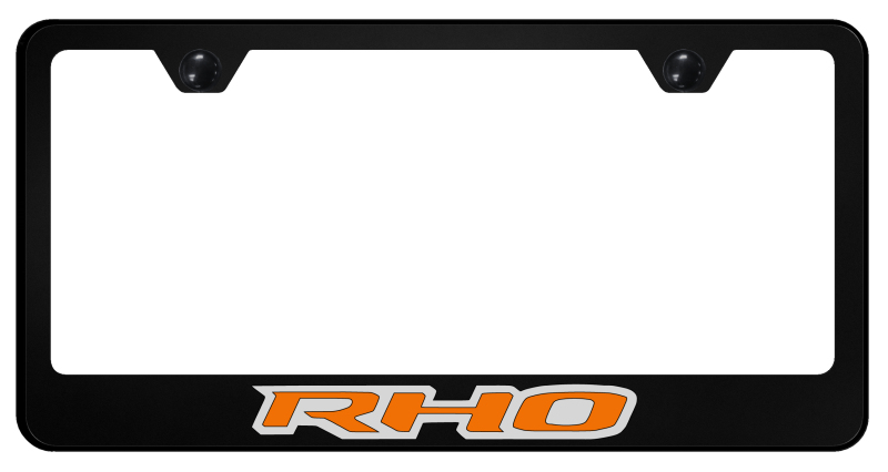 RHO Orange PC Frame - UV Print on Black