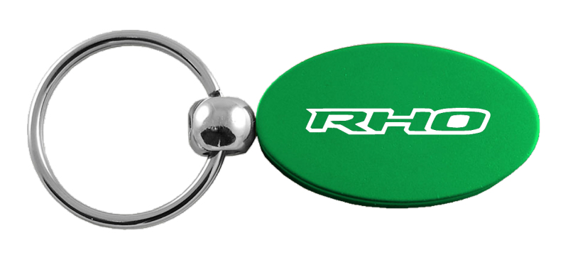 RHO Oval Key Fob - Green