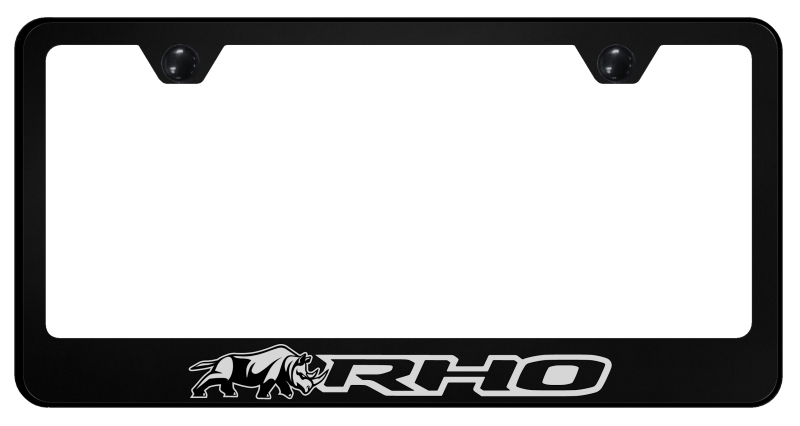 RHO Rhino Stainless Steel Frame - UV Print on Black