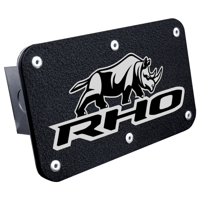 RHO Stacked Class III Hitch Plug - UV on Rugged Black
