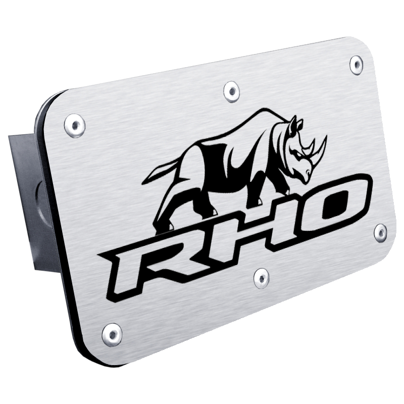 RHO Stacked Class III Trailer Hitch Plug - Brushed