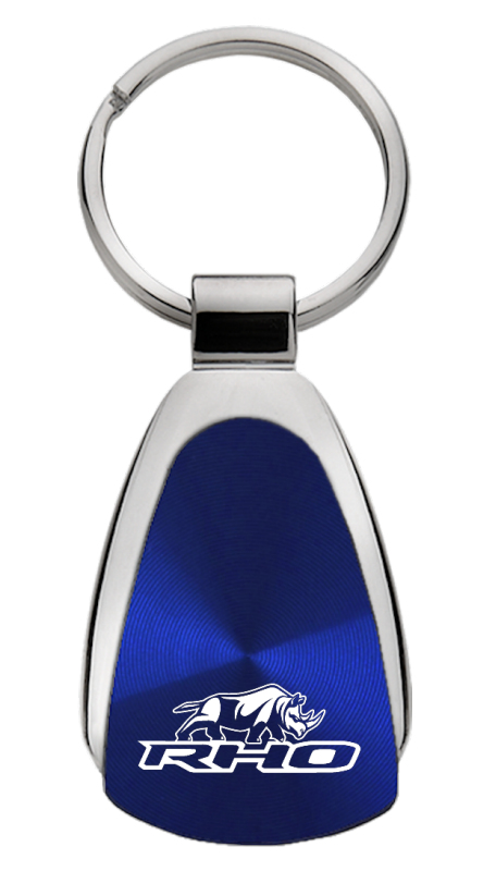 RHO Stacked Teardrop Key Fob - Blue