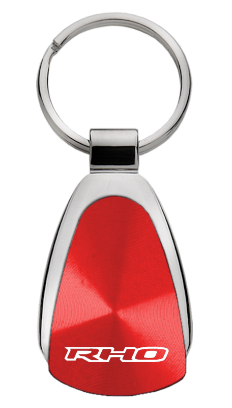 RHO Teardrop Key Fob - Red