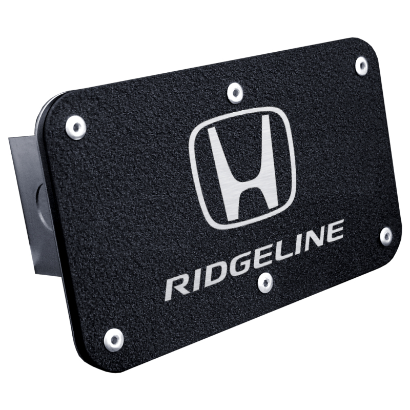 Honda Ridgeline Class III Stainless Steel Hitch Plug - Hitch Finish:Rugged Black - Class III